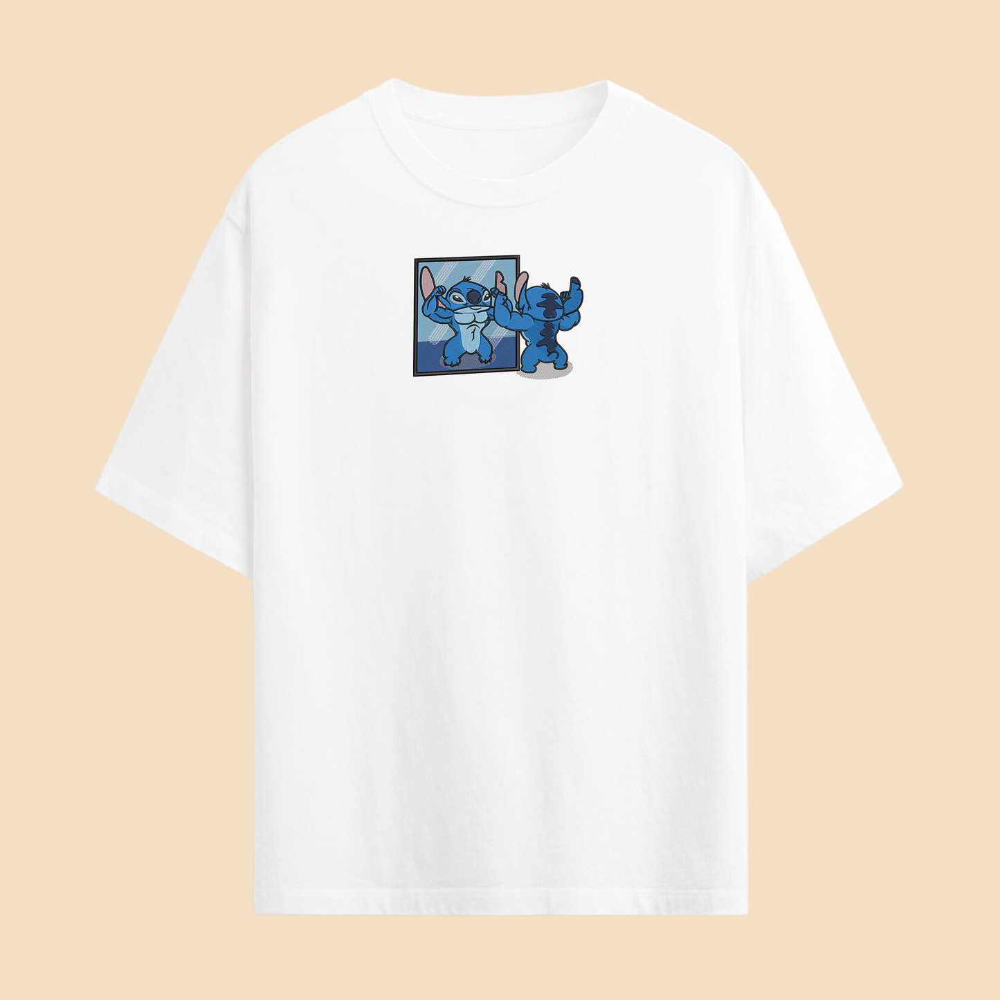 Camiseta Stitch Bodybuilder