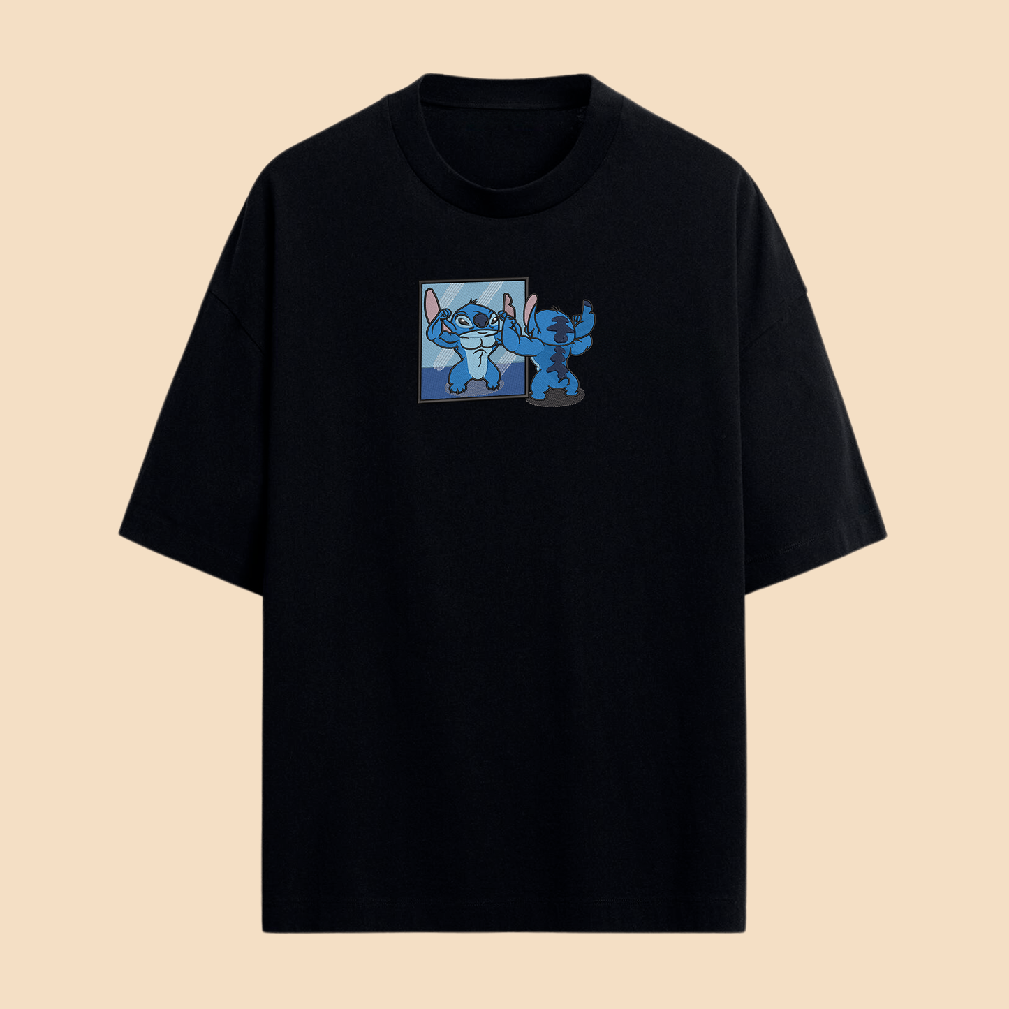 Camiseta Stitch Bodybuilder