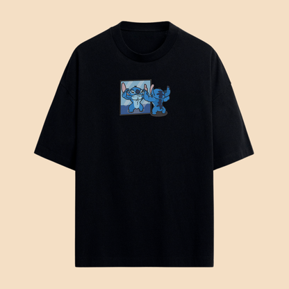 Camiseta Stitch Bodybuilder