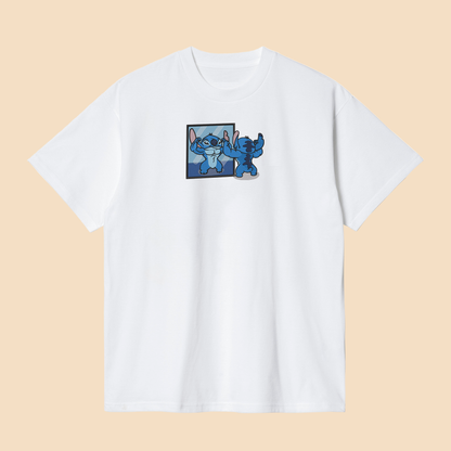 Camiseta Stitch Bodybuilder